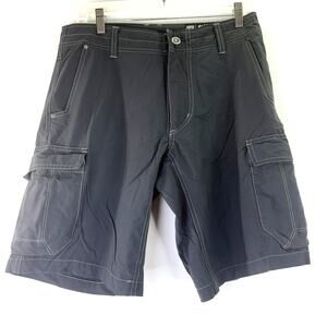 Kuhl Men's Grey Nylon Cargo Shorts Size 32